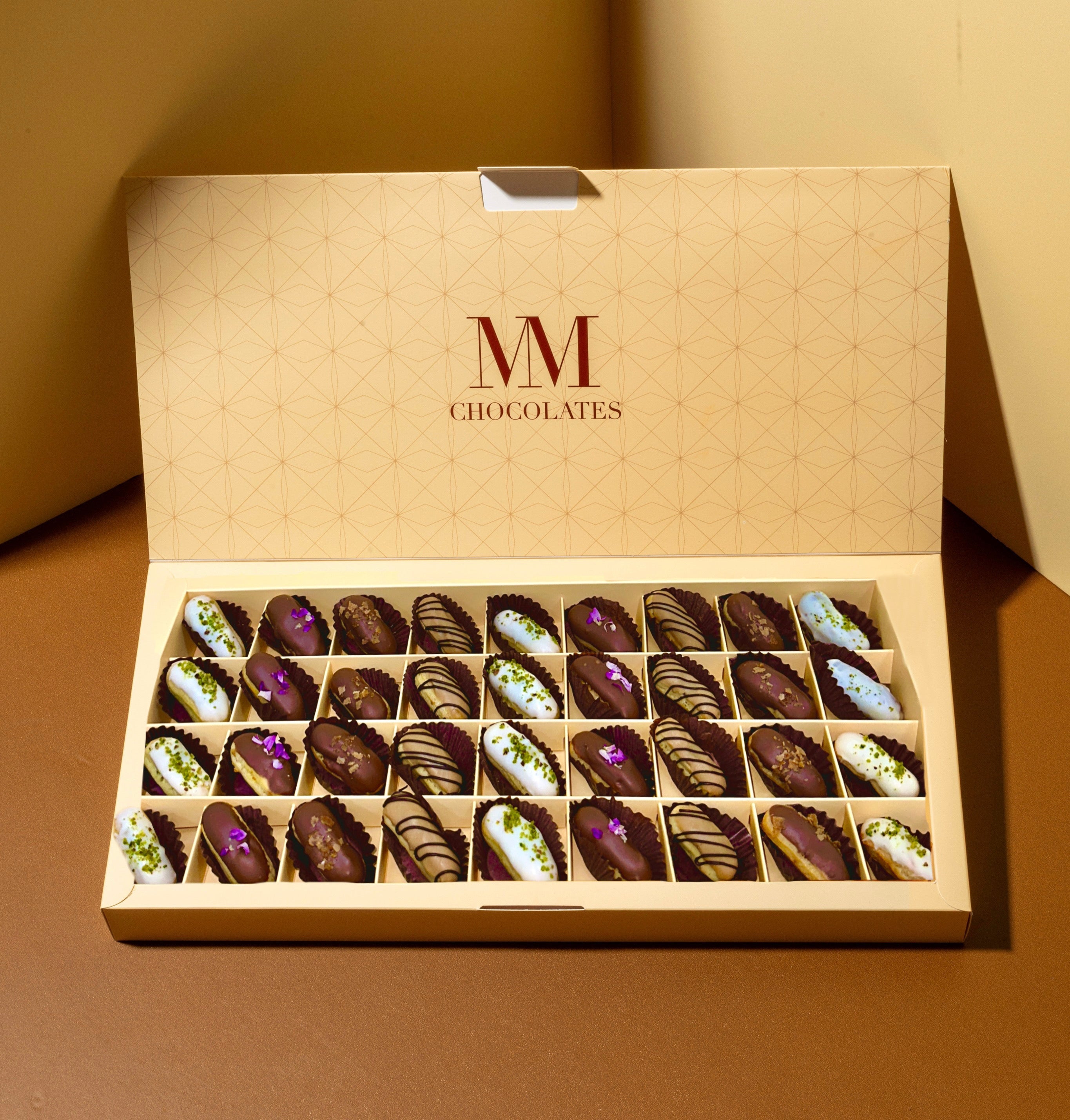 Eclairs Pistache – 36 Pieces